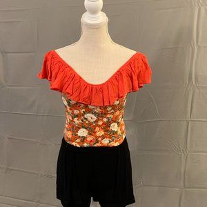 Never worn! Urban Outfitters: Kimchi Blue Off the Shoulder Crop Top